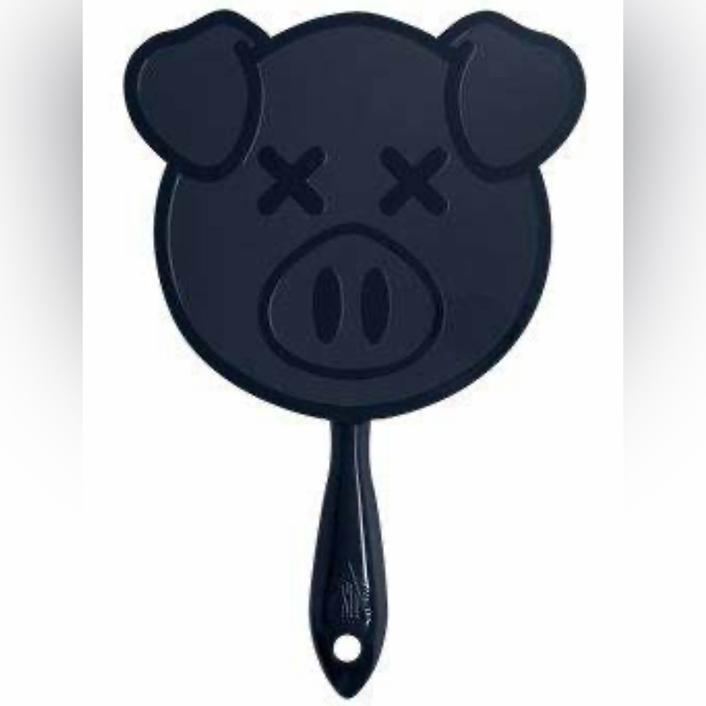 JEFFREE STAR Black Pig Hand Mirror